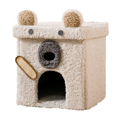 Casa Cama Plegable para Perros Cuatro Estaciones - Desmontable y Lavable - Image 5