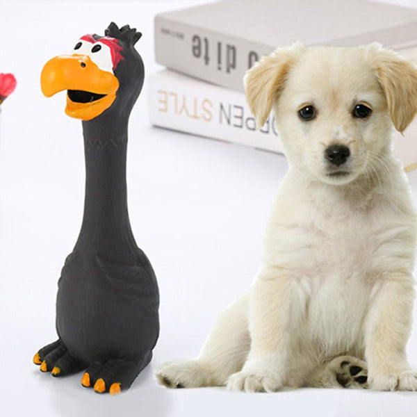 Juguete Interactivo para Perros con Sonido de Pollo Resistente a Mordidas