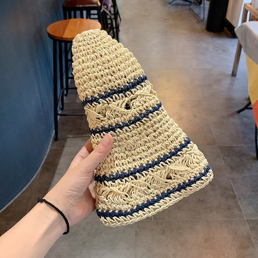 Sombrero de Paja Plegable con Ala Ancha - Protección Solar Máxima - Image 7