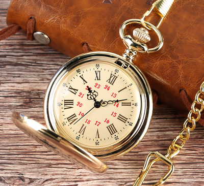 Reloj de Bolsillo Cadena "TE AMO POR SIEMPRE" - Image 3