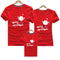 Camiseta Infantil de Manga Corta Cuello Redondo