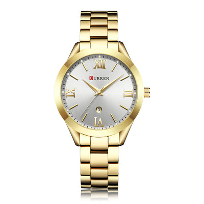 Reloj CURREN 9007 Oro Rosado para Mujer - Lujo y Elegancia en tu Muñeca - Image 4
