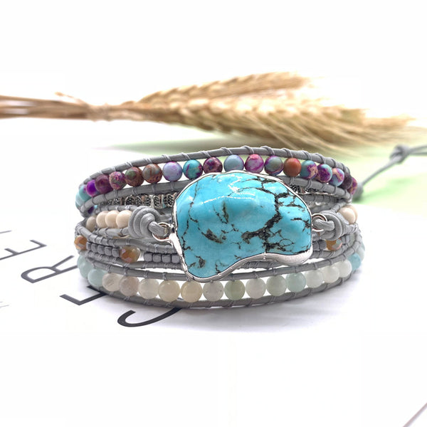 Pulsera de Turquesa Natural - Image 7
