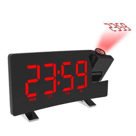 Reloj Despertador con Proyección de Hora y Pantalla LED Grande - Image 5