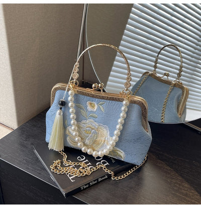 Bolso Crossbody Bordado Estilo Chino Han Tradicional Premium - Image 11