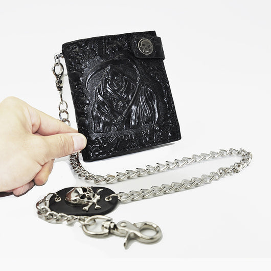 Billetera Retro Demon para Hombre - Estilo Vintage - Image 7