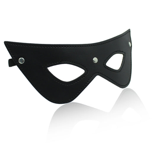 Antifaz de Cuero Premium Black Cat's Eye para Descanso Óptimo - Image 6