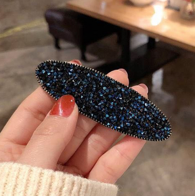 Broche de Cabello de Cristal Geométrico con Strass - Image 13