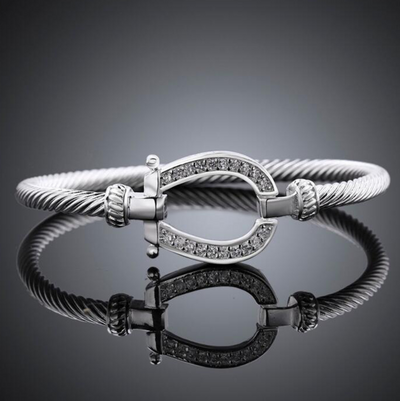 Pulseras de Plata con Cristales y Diamantes - Joyería Premium Importada - Image 2