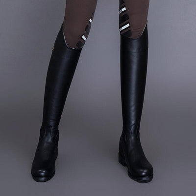 Botas Ecuestres de Cuero Premium Altura Caña Alta