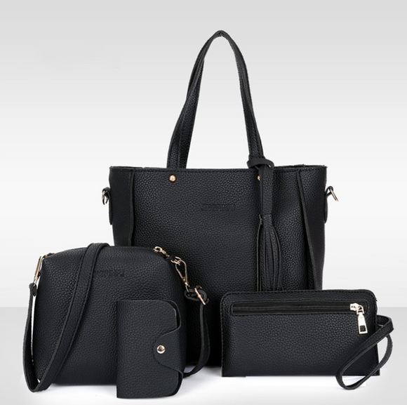 Set de 4 Bolsas de Hombro Versátiles