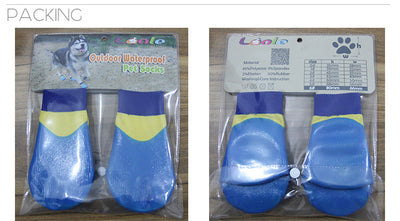 Botas Impermeables para Perros Grandes - Protector de Patas Antideslizante - Image 3