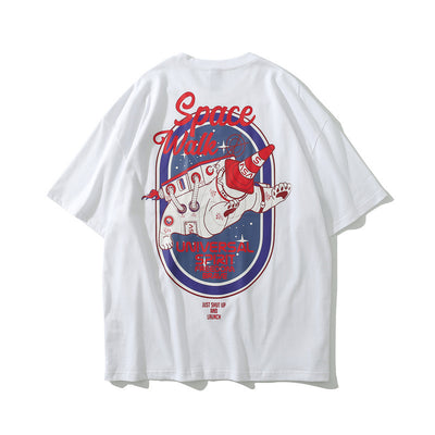 Playera Retro Oso Espacial - Corte Holgado Verano - Image 10