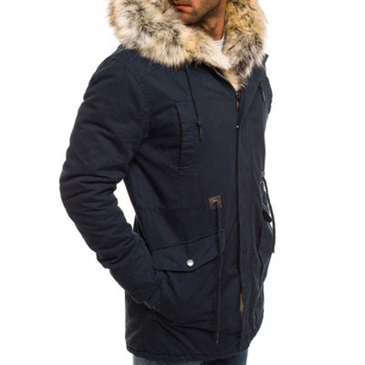 Ropa de Algodón con Cuello de Pelaje - Image 9