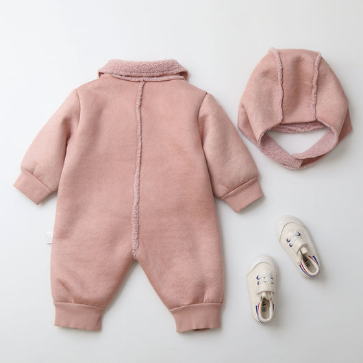 Enterizo Infantil con Capucha y Pelaje - Abrigo Tipo Pijama - Image 19