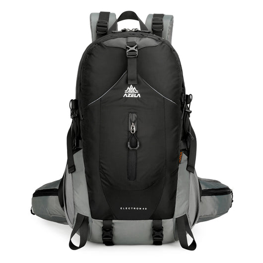 Mochila de Trekking AZELA Electron 40L - Blanco y Azul Marino para Senderismo y Viajes - Image 7