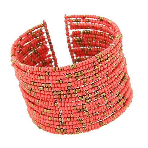 Collar Bohemio Multicapas con Cuentas de Arroz - Image 9