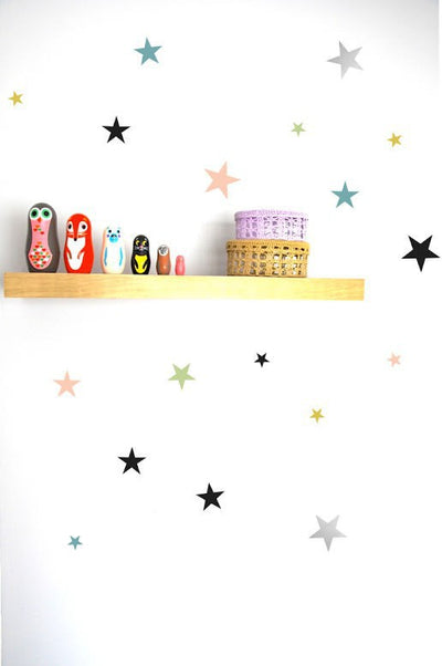 Adhesivo Decorativo de Pared Creativo Estrella - Combinación PVC - Image 15