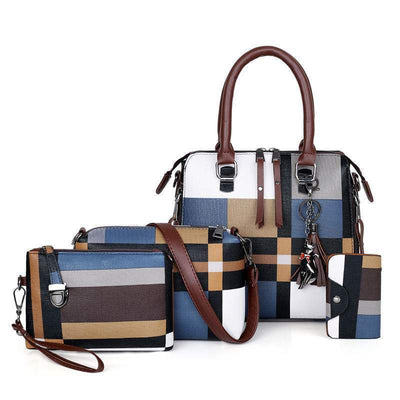 Bolsos de Lujo a Cuadros para Mujer - Diseño Premium - Image 3