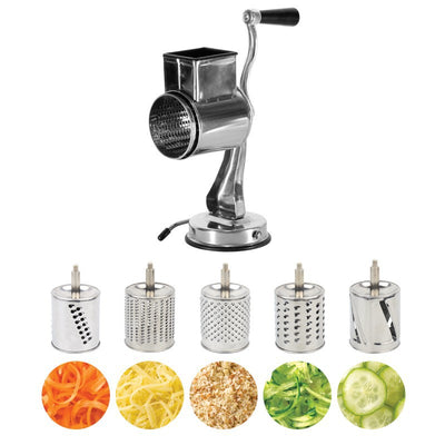 Rallador Giratorio Multifuncional de Acero Inoxidable para Queso y Verduras - Image 2