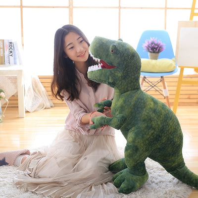 Peluche Dinosaurio Tiranosaurio Rex - Juguete Suave Triángulo Dragon - Image 3