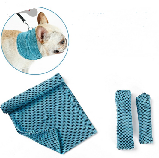 Pañoleta Refrescante para Mascotas - Protección contra Golpe de Calor