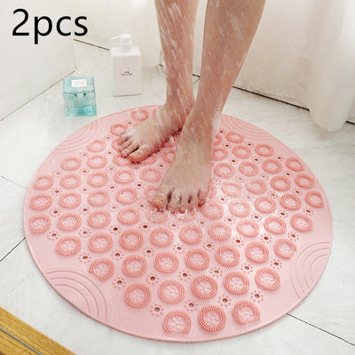 Tapete Antideslizante Redondo para Ducha con Masaje y Drenaje - Image 23