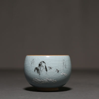 Taza de Té Ruyao Tianqing - Cerámica Artesanal Tradicional - Image 21