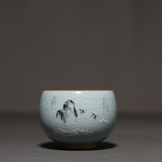 Taza de Té Ruyao Tianqing - Cerámica Artesanal Tradicional - Image 21