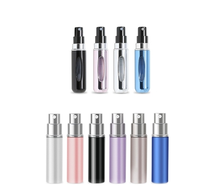 Botellas Spray Recargables de Aluminio Portátiles para Perfume y Cosméticos - Image 3