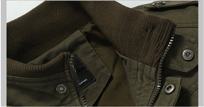 Chaqueta Bomber Táctica Militar Hombre - Estilo Piloto Air Force - Image 7