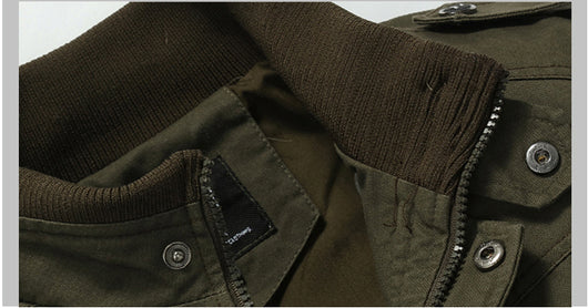 Chaqueta Bomber Táctica Militar Hombre - Estilo Piloto Air Force - Image 7
