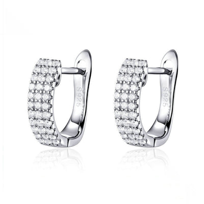 Aretes de Plata 925 con Circonita - Image 2