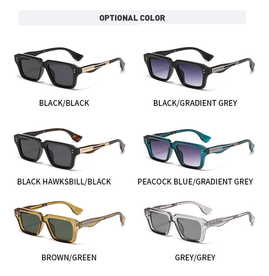 Gafas de Marco Cuadrado Beige Estilo Europeo - Reloj de Tendencia Chic - Image 25