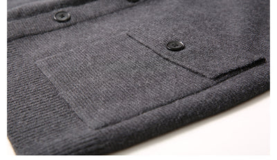 Cardigan de Lana para Hombre con Solapas - Image 3