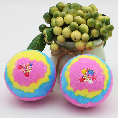 Bomba de Baño de Sal con Aceite Esencial de Rosa - Image 4