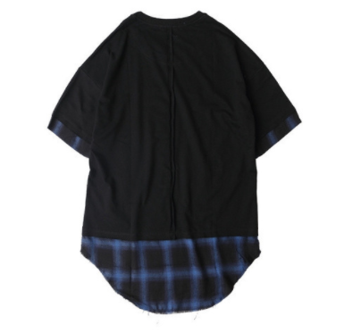 Camiseta Hombre Manga Larga Falsa Dos Piezas con Pantalón Corto Integrado - Image 4