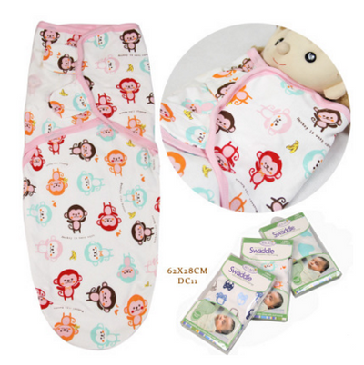 Saco de Dormir para Bebé de Algodón con Diseño Cartoon - Protección Antisobresaltos - Image 4