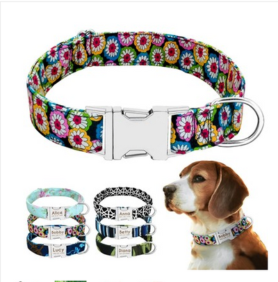 Collar Personalizado para Perros y Gatos con Placa de Identificación Antiextravío - Image 5