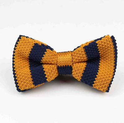 Corbata Mariposa Tejida Ajustable Doble Capa - Diseño Moderno Unisex - Image 3