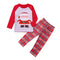 Conjunto de Natal Familiar Estilo Europeu - Pijama Combinando Papai Noel Xadrez