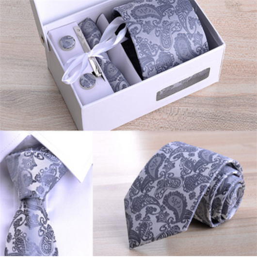 Corbata Rayada 8cm en Caja de Regalo Premium - Image 24