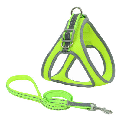 Arnés Pectoral para Mascotas con Cuerda de Tracción - Image 14