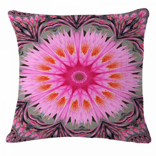 Funda de Almohada con Diseño Mandala - Image 4