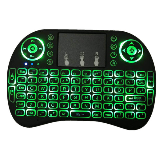 Teclado y Ratón Inalámbrico Retroiluminado I8 Mini 2.4GHz USB