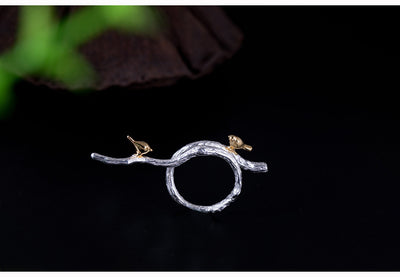 Anillo Ajustable con Diseño de Ave - Image 5