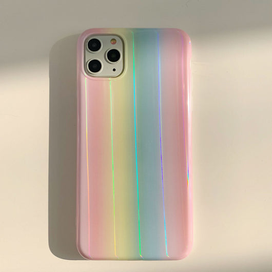 Funda Láser Arcoíris para Celular con Logo Personalizado - Image 10