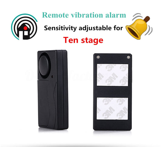 Detector de Vibración Inalámbrico con Control Remoto y Alarma Antirrobo - Image 27