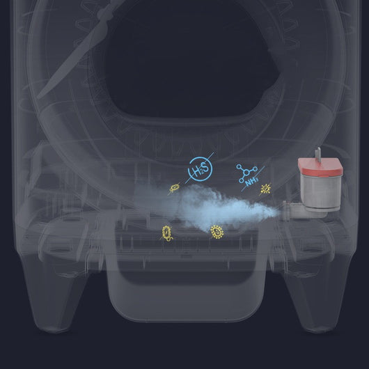 Arenero Automático Inteligente para Gatos 7L con Control por App y Autolimpieza - Image 12