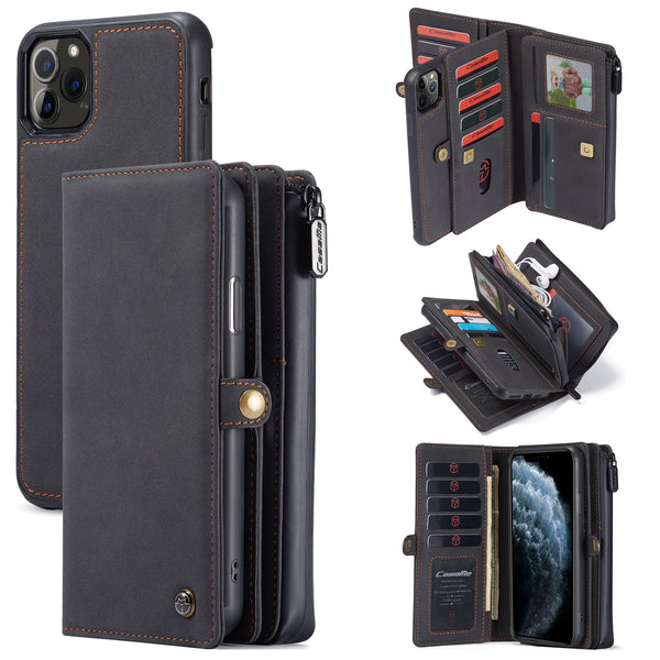 Funda Cartera Flip de Cuero Retro con Protección Total - Image 14